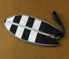 Fish bag black stripes
